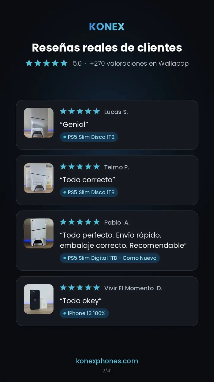 Reseñas de clientes de Konex (3/42)