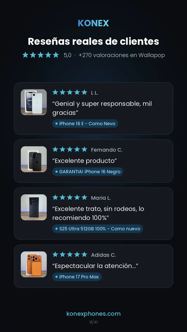 Reseñas de clientes de Konex (10/42)