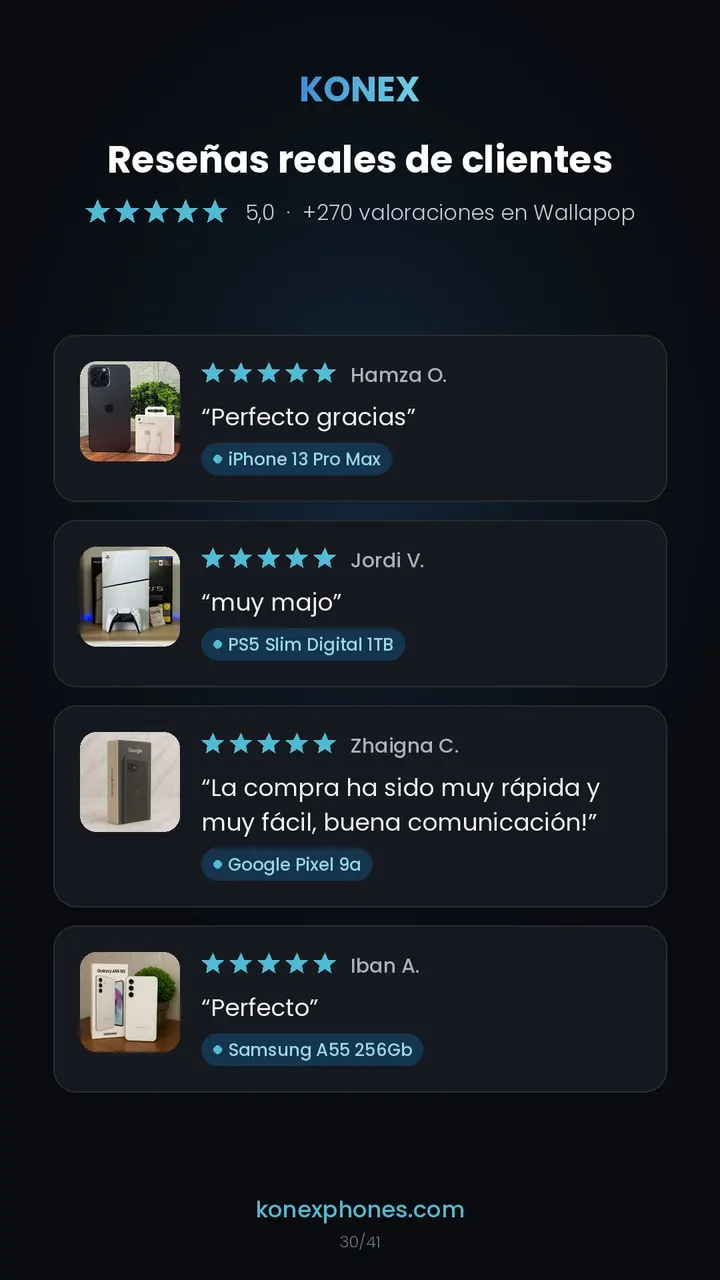 Reseñas de clientes de Konex (31/42)
