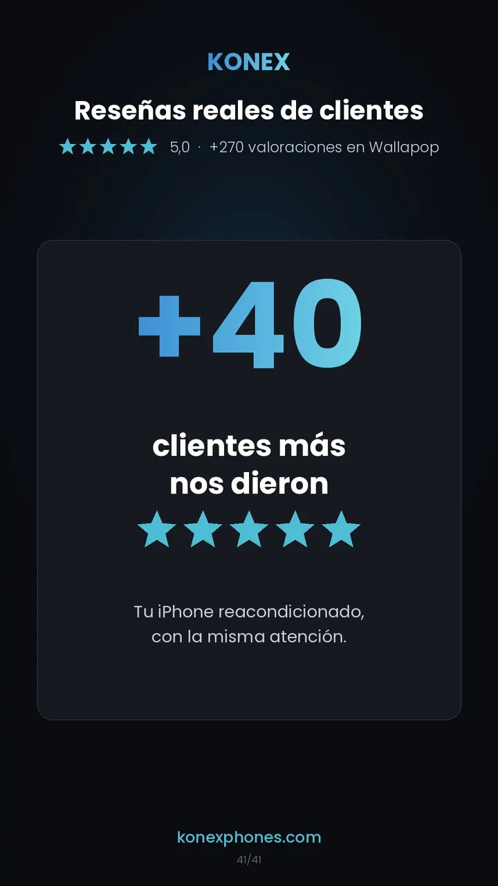 Reseñas de clientes de Konex (42/42)
